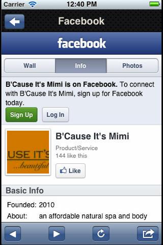 B'Cause It's Mimi