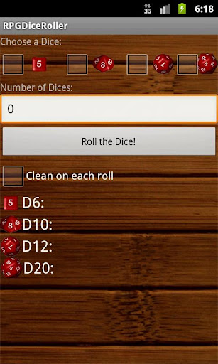 RPG Dice Roller