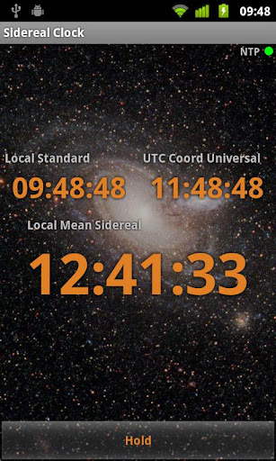 Sidereal Clock