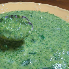 Sweet Spinach Potato Soup