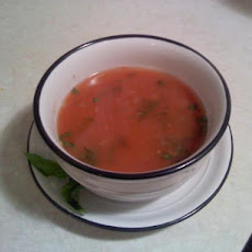 Light Tomato and Wine Soup