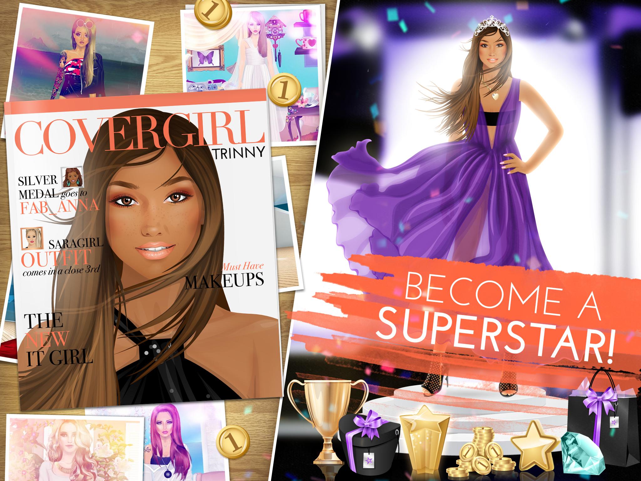 Android application Stardoll Fame Fashion Friends screenshort