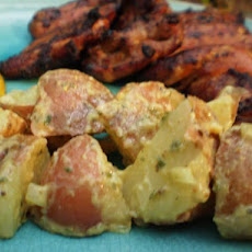Warm Potato Salad, Low Fat