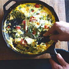 Cheesy Chorizo Frittata