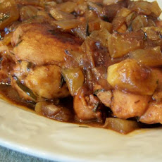 French Chicken in Vinegar Sauce