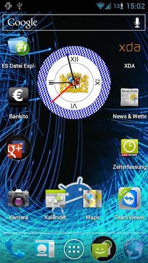 Bayern clock widget