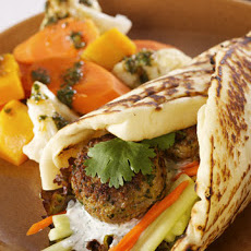 Indian Spiced Lamb Wraps