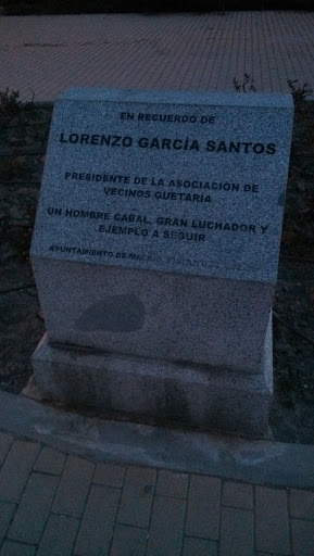 Monumento Lorenzo Garcia