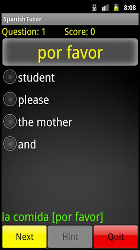 【免費教育App】Spanish Tutor-APP點子