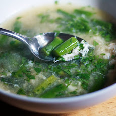 Dinner Tonight: Asparagus Crab Soup (Sup Mang Tay Cua)