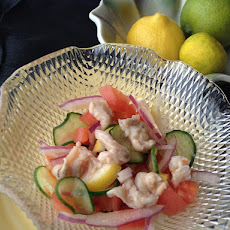 Simple Seabass-Salad Ceviche