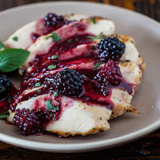 Grilled Chicken with Blackberry Sweet and Sour Sauce Recipe
