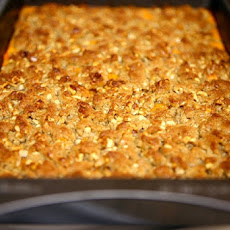 Triple Bean Cheesy Sweet Potato Casserole