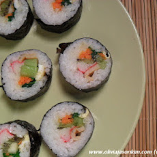 Korean Kimbab (California Rolls)