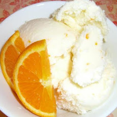 Orange Creamsicle Frozen Yogurt