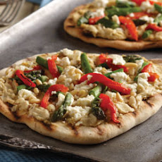 Mediterranean Grilled Pizza