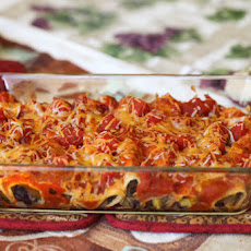 Summer Squash Enchiladas