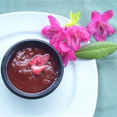 Sweetly Stewed Rhubarb