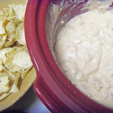 Warm Cheesy Salsa Dip