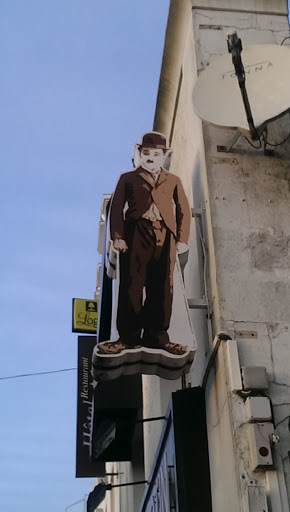 Chaplin on the Wall