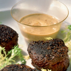 Beef Tenderloins with Mustard Sauce