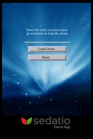 SEDATIO Demo App