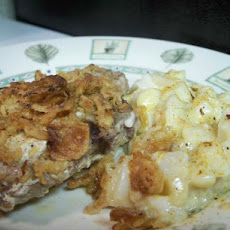 Pork Chop and Potato Bake