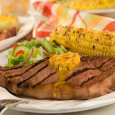 New Orleans Grilled Steak With Cajun Spread