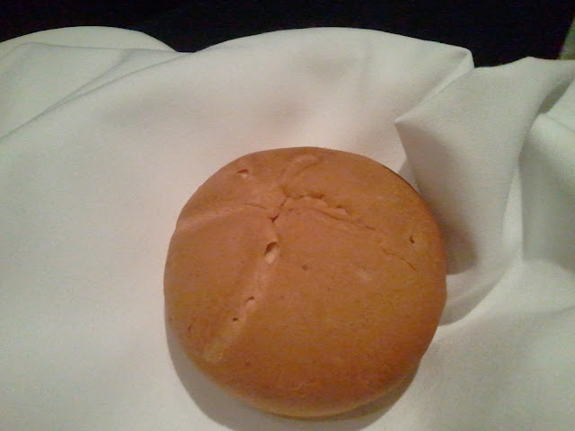 GF dinner roll...we asked for extras!