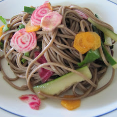 Soba Salad with Cukes and Roots