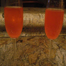 Framboise Champagne Cocktail