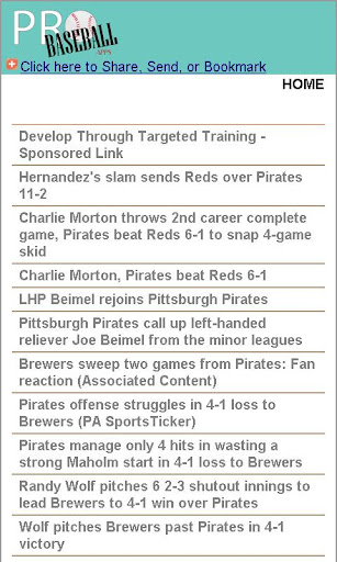 Pittsburgh Pro Baseball News