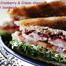 Micki's Turkey, Cranberry, & Cream Cheese Comfort Sandwich