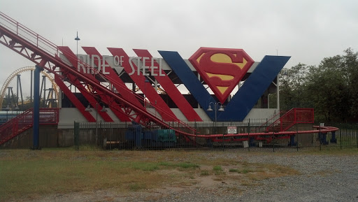 Ride of Steel at Six Flags America