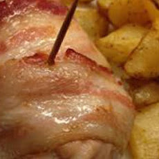 Gorgonzola Stuffed Chicken Breasts Wrapped in Bacon