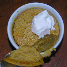 Maple, Meyer, and Muscovado Baked Pudding