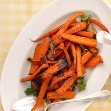 Roasted Carrots and Shallots