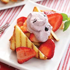 Red, White and Blueberry Shortcakes