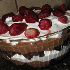 Easy Chocolate Berry Trifle