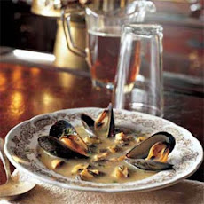 Mussel Saffron Soup