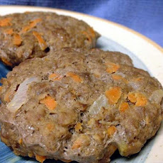Baked Beef-N-Veggie Patties