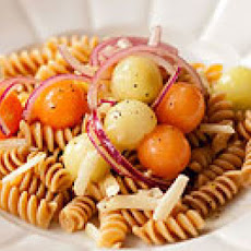 Pasta Salad with Melon