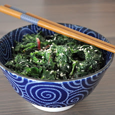 Horenso No Goma Miso Ae (Spinach with Sesame Miso Sauce)