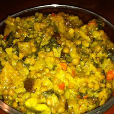 Curried Lentils and Rice
