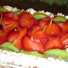 Strawberry Cheesecake Torte