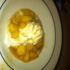 Brown Buttered Mangoes Foster