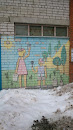 Graffiti Boy and Girl