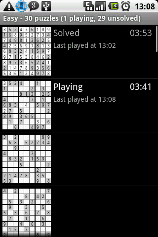best-sudoku for android screenshot