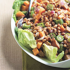 Hoppin' John Salad with Molasses Dressing