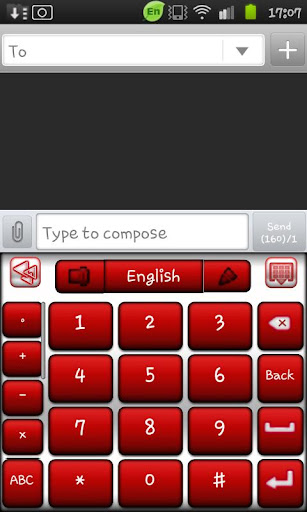 【免費個人化App】Go Keyboard Red and White-APP點子